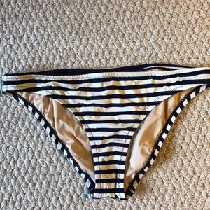 J. Crew striped bikini bottom